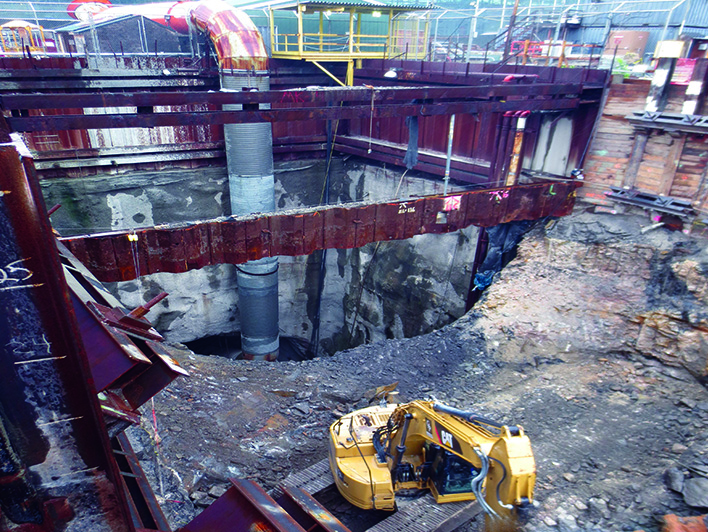 Site P Station Entrance